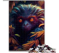 Puzzles Mad Space Monkey Puzzles en Carton Taille 26x38cm Jeu de réflexion, Jeu Familial interactif, adapté aux 14 Ans et Plus
