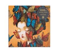 Puzzles Madame Butterfly - 1000 pièces, Rose
