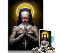 Puzzles Madonna pour Adultes, 1000 pièces, Jeu éducatif, défi, idéal comme Cadeau pour Toute la Famille, 50x75cm