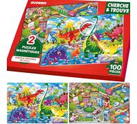 Puzzles Magnétiques Enfants 4 à 6 Ans - Livre Puzzle 3 à 5 Ans