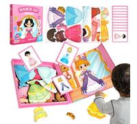 Puzzles magnétiques - Ensemble de jouets éducatifs portables - Puzzle de cerveau pour garçons et écoliers - Parfait pour les soins de jour, la maternelle, les voyages en voiture, la maison, l'école