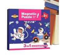 Puzzles Magnétiques pour | Livre Puzzle Activités Éducatives Petite Enfance - Jeux pour 2 6 Ans Apprentissage Éducatif Développement | Apprentissage Développement Éducatif Asile
