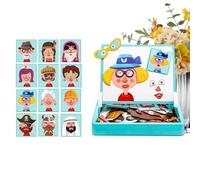 Puzzles magnétiques pour Tout-Petits - Jouets éducatifs et éducatifs - Puzzles magnétiques Animaux - pour préscolaires maternelles - Salle de Classe - Salle de Jeux - Voyage en Voiture
