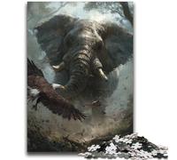 Puzzles Mammoth pour Adolescents de 2 000 pièces, Difficiles à réaliser, mais Amusants et Humoristiques, avec Affiche et fiche de Questions-réponses Assorties (70x100cm)
