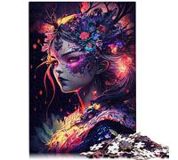 Puzzles Manga Girl pour adultesPuzzles en Carton pour Adultes 1000 pièces pour Adultes Enfants 12+ Puzzle de Noël Cadeaux pour Femmes / 26 * 38cm.