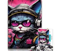 Puzzles mécaniques pour Adolescents, 1 000 pièces, Anti-Stress, pour Passer Le Temps à la Maison, avec Affiche et fiche de Questions-réponses (50x75cm)