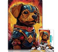 Puzzles mécaniques pour Chiens pour Adultes et Adolescents, 1 000 pièces, stimulent Le Cerveau, Jouets addictifs pour cultiver la Patience, adaptés aux Couples, 50x75cm