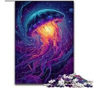 Puzzles méduses de la Galaxie 1000 pièces pour Adultes, Jeu éducatif Familial, idéal pour la décoration de Bureau (26x38cm)