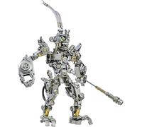 Puzzles Métalliques 3D pour Adultes, 942+ Pièces Kit Mécanique Black Myth Wukong, Kits de Modèle de Puzzle Métallique 3D du Roi Singe à Construire, Sun Wukong avec Bâton Magique Artisanat Décor