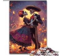Puzzles mexicains de 1000 pièces pour Adolescentes, Cadeaux Anti-Stress, défi Difficile pour la décoration intérieure (14 Ans et Plus) (26x38cm)