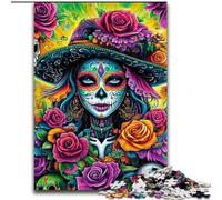 Puzzles mexicains pour Adolescentes, 1000 pièces, Jeux de détente pour renforcer l'amour Entre Couples (50x75cm)