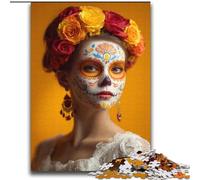 Puzzles mexicains pour Filles, 2000 pièces, pour Adultes et Adolescents, Jouets éducatifs et éducatifs, Jeux en Famille avec Affiche et fiche de Questions (70x100cm)
