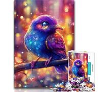 Puzzles Mignons de moineaux pour Adolescents 1000, aident Le Cerveau à exercer des Jouets addictifs pour cultiver la Patience Une œuvre d'art 38x52cm