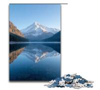 Puzzles Miroir Salt Lake City 1000 pièces Cadeaux pour Adultes liste de souhaits de Noël avec Père Noël pour Adolescents de 14 Ans et Plus 1000 pièces (75 x 50 cm)