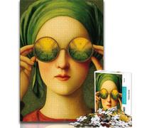 Puzzles Mona Lisa pour Adultes et Adolescents, Jeux éducatifs, Anti-Stress, Cadeaux et Jouets de qualité 50x75cm