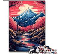 Puzzles Mont Fuji 1000 pièces pour Adultes, à partir de 14 Ans, idéal pour Toute la Famille (26x38cm)