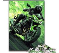 Puzzles Moto Cool pour Adolescents 1000 Puzzles, défi d'intelligence cérébrale, Jouets addictifs, Cadeaux d'anniversaire pour Les 14 Ans et Plus (26x38cm)