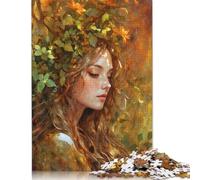 Puzzles Murmures d'automne 500 pièces pour Adultes et Puzzles en Bois Puzzle éducatif Jeu Familial 500 pièces (52 x 38 cm)