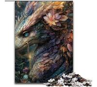Puzzles mystérieux de Dragon Volant pour Adultes et Adolescents, 1000 pièces, Jouet éducatif et décompressant pour Anniversaire et Noël (50x75cm)