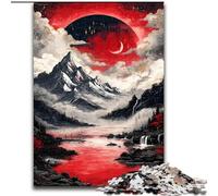 Puzzles mystérieux du Mont Fuji pour Adolescents 1000 pièces, Jeux éducatifs, décoration d'intérieur, Cadeaux Uniques (26x38cm)