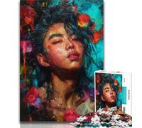 Puzzles Mystérieux Garçon pour Adolescents, Puzzle 1000 pièces, Assemblage de Motifs, Activités Amusantes à la Maison, Cadeau d'anniversaire, Cadeaux de Voyage 38x26cm