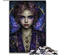 Puzzles mystérieux pour Adultes 1000 pièces, Art intéressant, réduction du Stress, avec Le Père Noël (50x75cm)