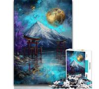 Puzzles mystérieux Torii Gate pour Adolescents 1000 pièces, Jeu Familial Anti-Stress, défi Difficile, Collection d'artistes, Beaux-Arts (50x75cm)