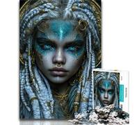 Puzzles Mystical Nature Spirit pour Adultes et Adolescents, 1 000 pièces, stimulent Le Cerveau, stimulent la Patience et stimulent l'interaction Parent-Enfant, 38x26cm