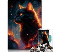 Puzzles Nébuleuse du Chat Noir 1000 pièces pour Adolescents, Jeux éducatifs, décoration Murale, Cadeaux d'anniversaire et de Noël Uniques 38x26cm