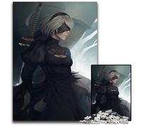 Puzzles Nier Automata Art pour Adultes 1000 Puzzles Jeu Familial interactif Jouet éducatif 1000 pièces (75 x 50 cm)