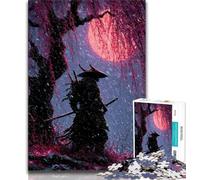 Puzzles Ninja Japonais pour Adultes, Difficiles à réaliser, mais Amusants et Humoristiques, Cadeau d'anniversaire, décoration Murale (50x75cm)