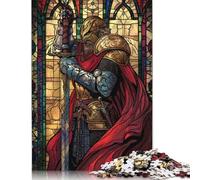 Puzzles Noble General 1000 pièces pour Adultes, Puzzles en Bois, Exercice cérébral, Jeu de défi, Divertissement, Cadeaux, activité familiale pour Adolescents (75 x 50 cm)