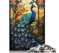 Puzzles Nocturnes de la pagode Yasaka pour Adultes et Adolescents, Puzzles en Bois pour Adultes, Casse-tête, 500 pièces (52 x 38 cm)