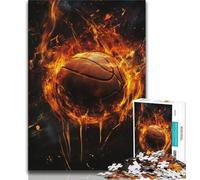 Puzzles Nuage de Flammes pour Adultes 1000 Pièces, Jeu Éducatif, Jouet de Défi, Idéal comme Cadeau pour Toute la Famille 50x75cm