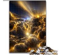 Puzzles Nuages de Rêve Colorés pour Adolescents 1000 Puzzles, Défi d'Intelligence Cérébrale Jouets Addictifs Cadeaux d'anniversaire pour 14 Ans et Plus (26x38cm)