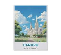 Puzzles,Oamaru Nouvelle-Zélande,Adultes Puzzle en Papier, Décoration De La Maison Moderne pour Le Salon-1000 Pièces(38x26cm)-FI5