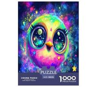 Puzzles Oiseaux colorés Enfant Jouets Défi De Qualité Supérieure Animauxs Classique 1000 Pièces Décoration Murale Adultes Et Enfants 38x26cm/1000pcs