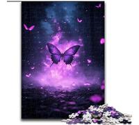 Puzzles Papillons Galaxie pour Adultes 1000 pièces, Jeu Stimulant et Jeu Familial, Collection d'artistes, Beaux-Arts pour Les 14 Ans et Plus (50x75cm)