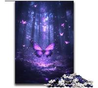 Puzzles Papillons Galaxie pour Adultes et Adolescents, Jouets Éducatifs, Jeux Anti-Stress, Cadeaux Secret du Père Noël pour Les 14 Ans et Plus (70x100cm)