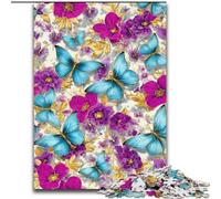 Puzzles Papillons pour Adultes et Adolescents, Jeu de Puzzles, Collection d'Artistes, Beaux-Arts pour Les 14 Ans et Plus (26x38cm)
