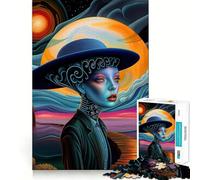 Puzzles Parallel Horizons et Dreamscapes pour Adultes, 1000 pièces, Logic Boost Toy Group Joy Premium Edge, Surprise d'anniversaire (38x52cm)