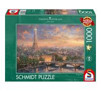 Schmidt-Spiele Puzzle Thomas Kinkade – Paris, Ville de l'Amour – 1000 pièces