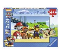 Ravensburger - Puzzle Enfant - Puzzles 2x24 p - Chiens héroïques - Pat'Patrouille - Dès 4 Ans - 09064