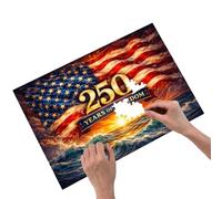 Puzzles Patriotiques 1000 Pièces Défi 1776-2026 Anniversaires Américains