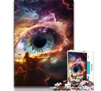 Puzzles Paysage Univers Fantastique 1000 Pièces pour Adultes, Cadeaux, Anti-Stress Staycation Tue-Temps avec Affiche et Fiche de Trivia Assorties (50x75cm)
