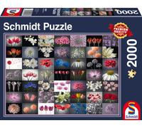Puzzles Pensée Fleurie, 2000 Pcs