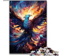 Puzzles Phoenix Color Fantasy pour Adultes 1000 pièces, Jeu Familial Anti-Stress, défi Difficile, Cadeaux pour Amis et Famille (50x75cm)