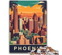 Puzzles Phoenix Skyline 2000 pièces pour Adolescents, à partir de 14 Ans, décoration d'intérieur, Jeux de Famille, Cadeaux de Noël et d'anniversaire, 2000 pièces (70x100cm)