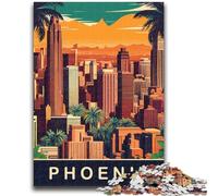 Puzzles Phoenix Skyline pour Adolescents 1000 pièces, activités familiales Amusantes à la Maison, Cadeaux d'anniversaire, Cadeaux de Voyage 1000 pièces (26x38cm)