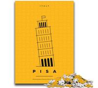 Puzzles Pise Italie 1000 pièces pour Adultes, Jeu Stimulant, idéal comme Cadeau pour Toute la Famille, 2000 pièces (70x100cm)